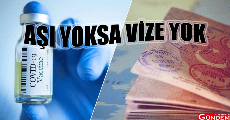 AŞI YOKSA VİZE YOK AŞI VİZE ATAŞEHİR'DE GÜNDEM